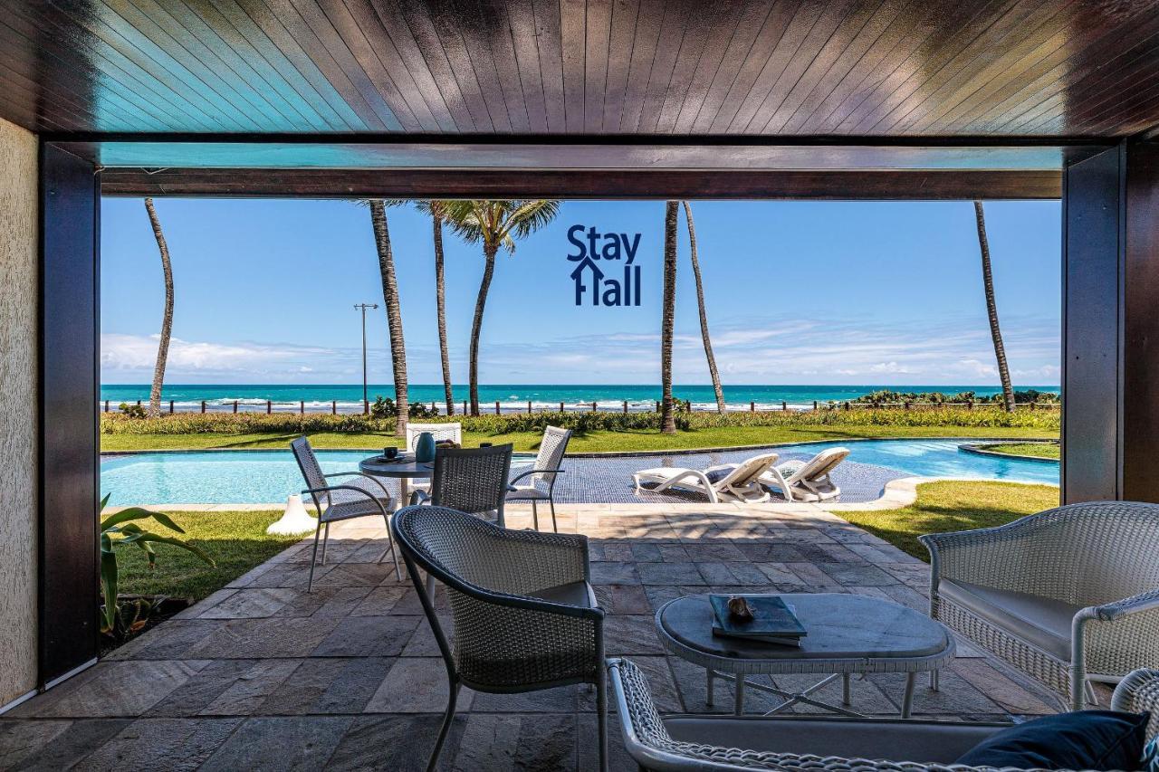 Bangalo 4Qts-Beira-Mar Com Cozinheira-Sh034 Villa Pôrto das Galinhas Eksteriør billede